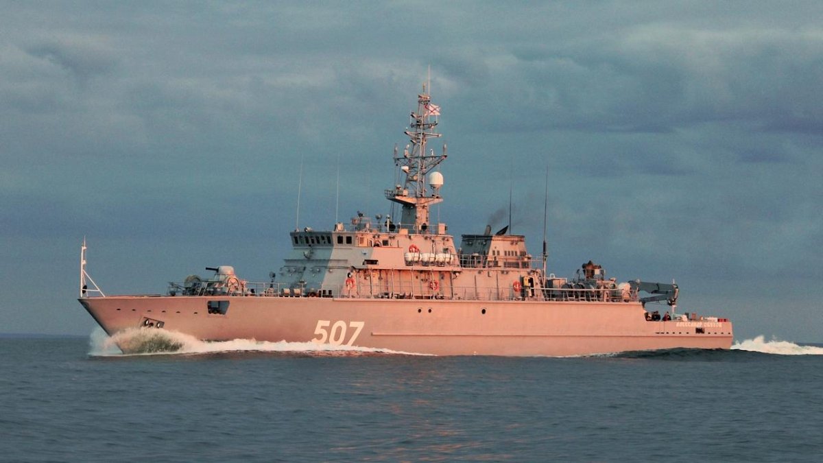 Тральщик проекта 12700 александрит