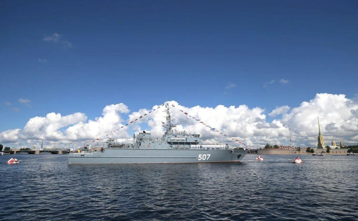 Парад ВМФ В Санкт-Петербурге 2020