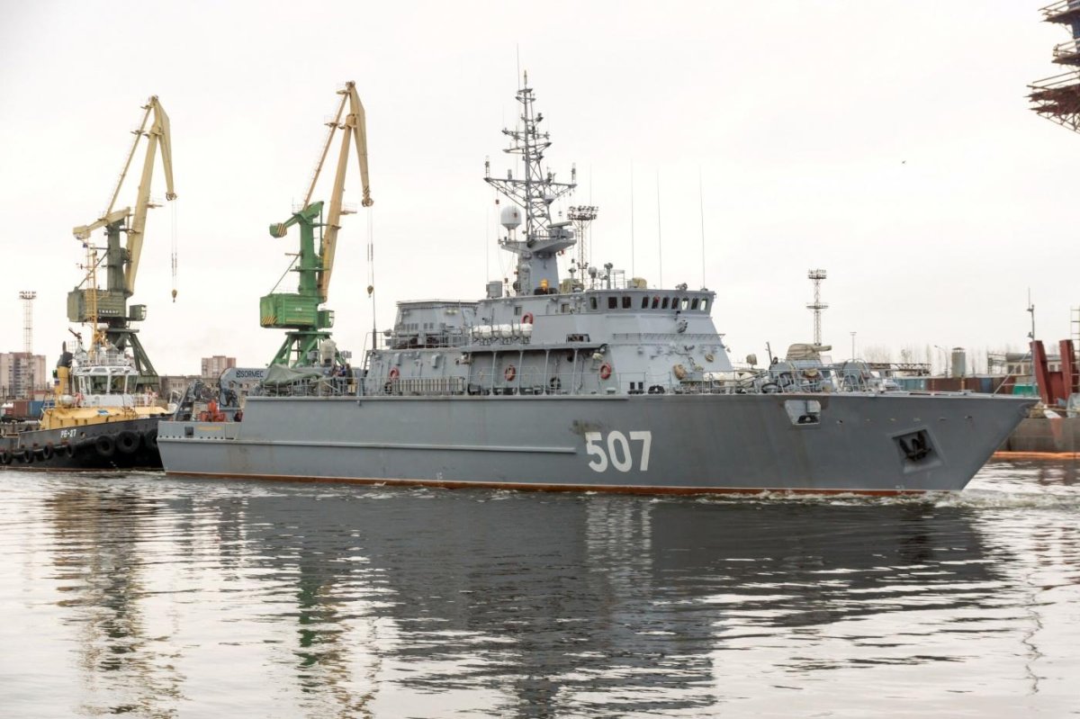 Александр Обухов корабль