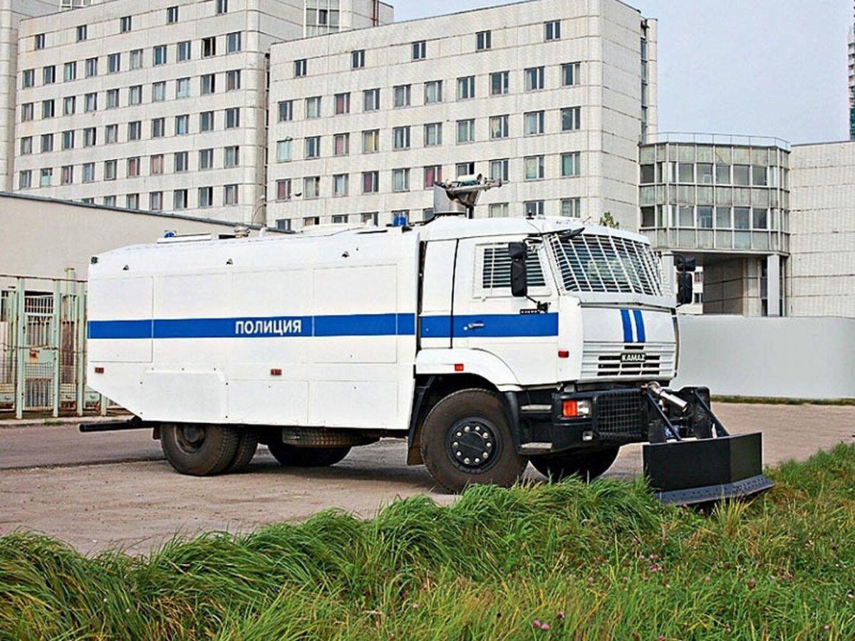 КАМАЗ 43114 полицейский
