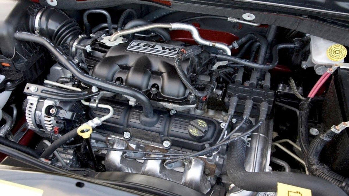 Додж Караван 3.8 двигатель