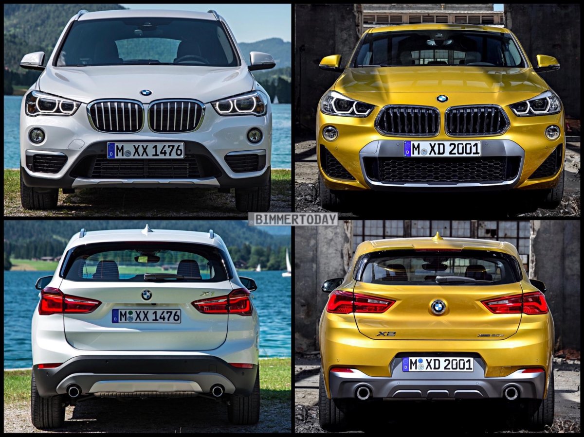 BMW x1 и x2