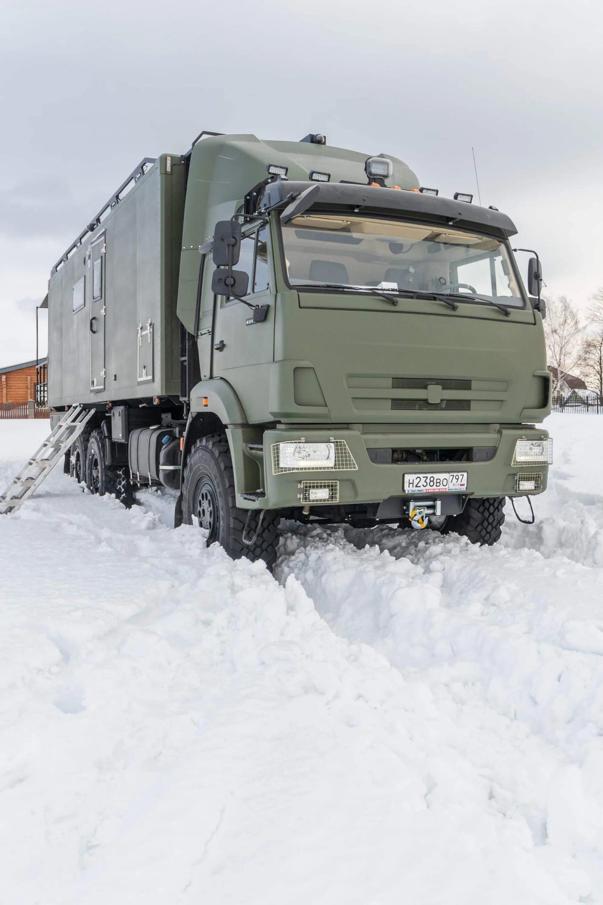 КАМАЗ 43118 кунг автодом