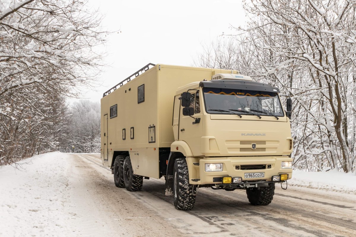 КАМАЗ 4х4 автодом