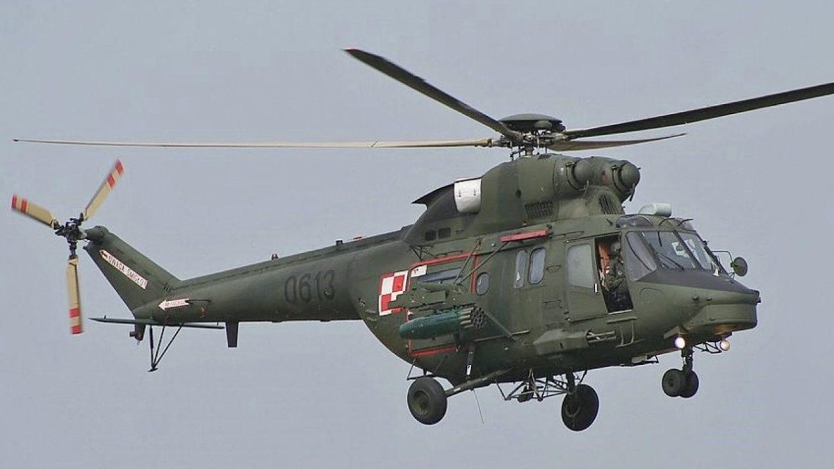 Вертолет PZL W-3 Sokół
