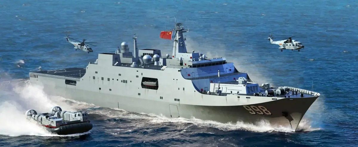Китайский десантный корабль 071
