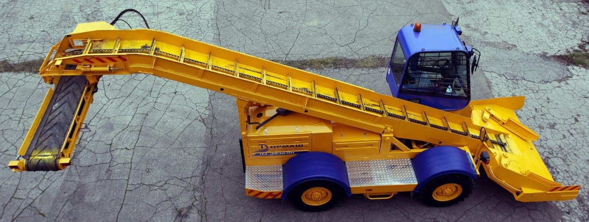 Лаповый снегопогрузчик СНП-17