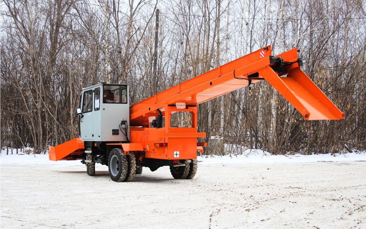 Снегопогрузчик лаповый ко-206м2