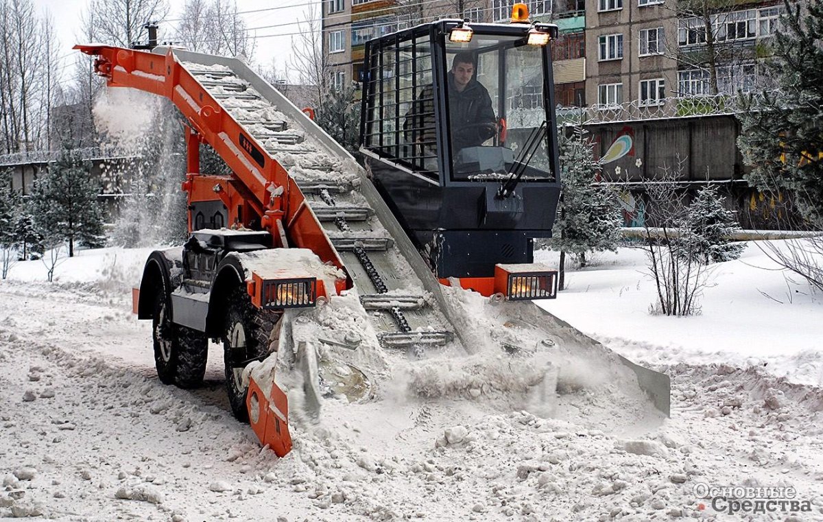 Снегопогрузчик Амкодор 37