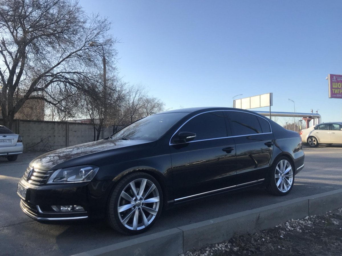 Volkswagen Passat b7 черный