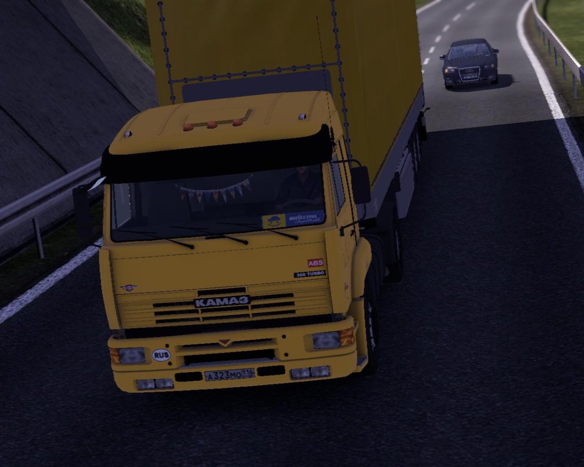 КАМАЗ 5460 дальнобойщики 2