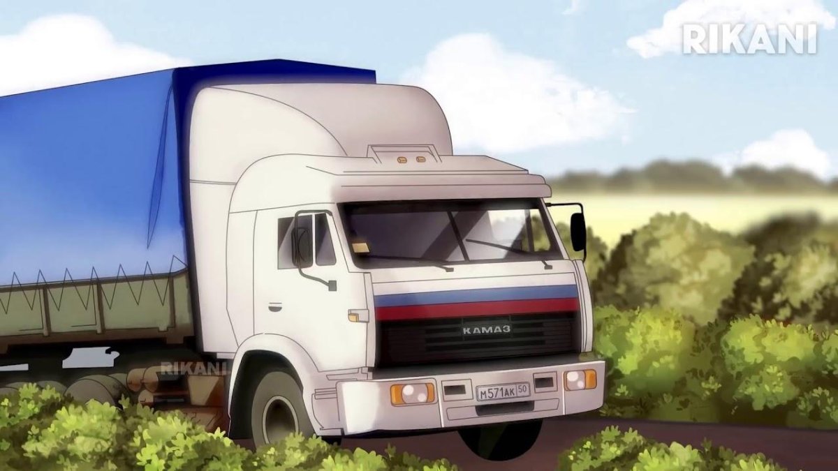 КАМАЗ 54115 фура