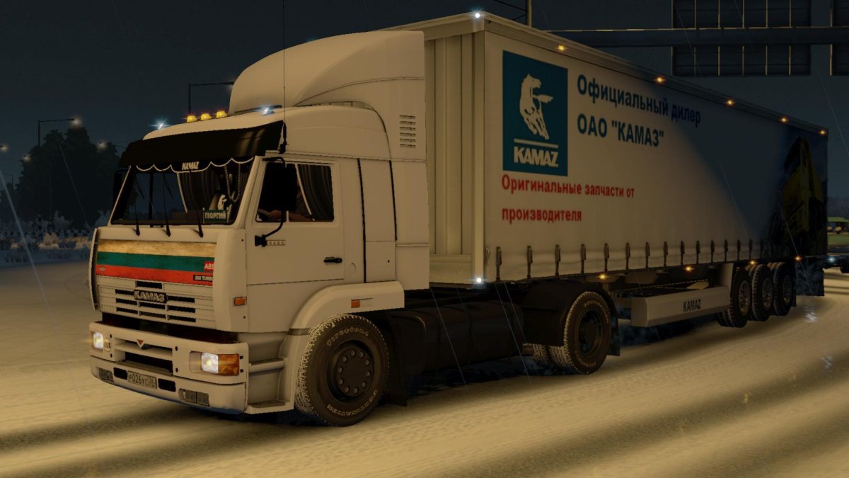 КАМАЗ 54115 дальнобойщики 3