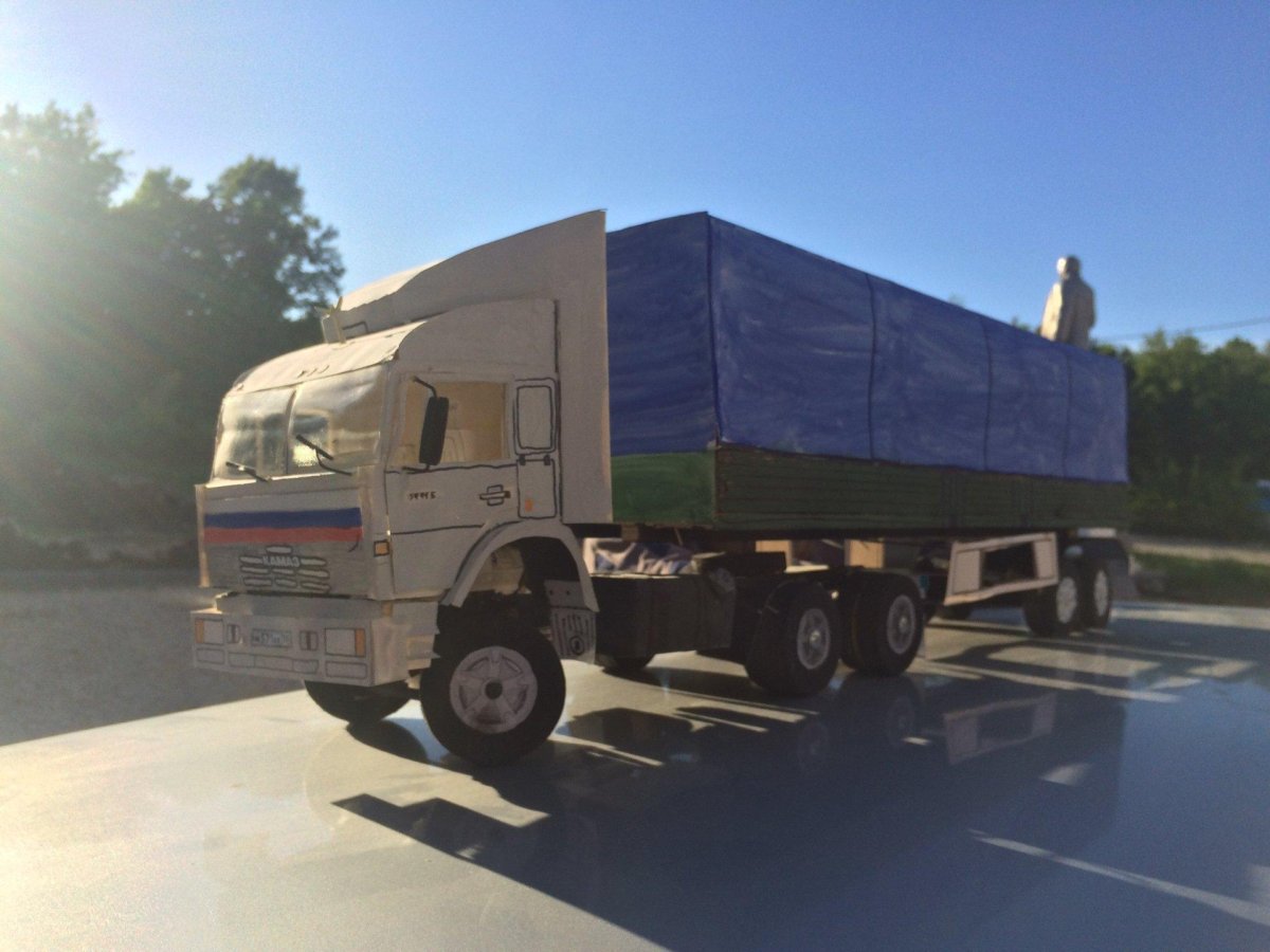 КАМАЗ 54115 фура