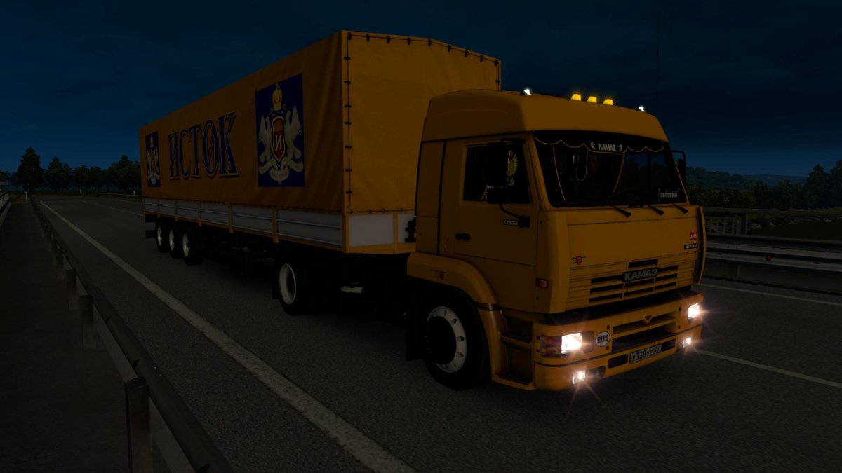 КАМАЗ 5460 дальнобойщики 2