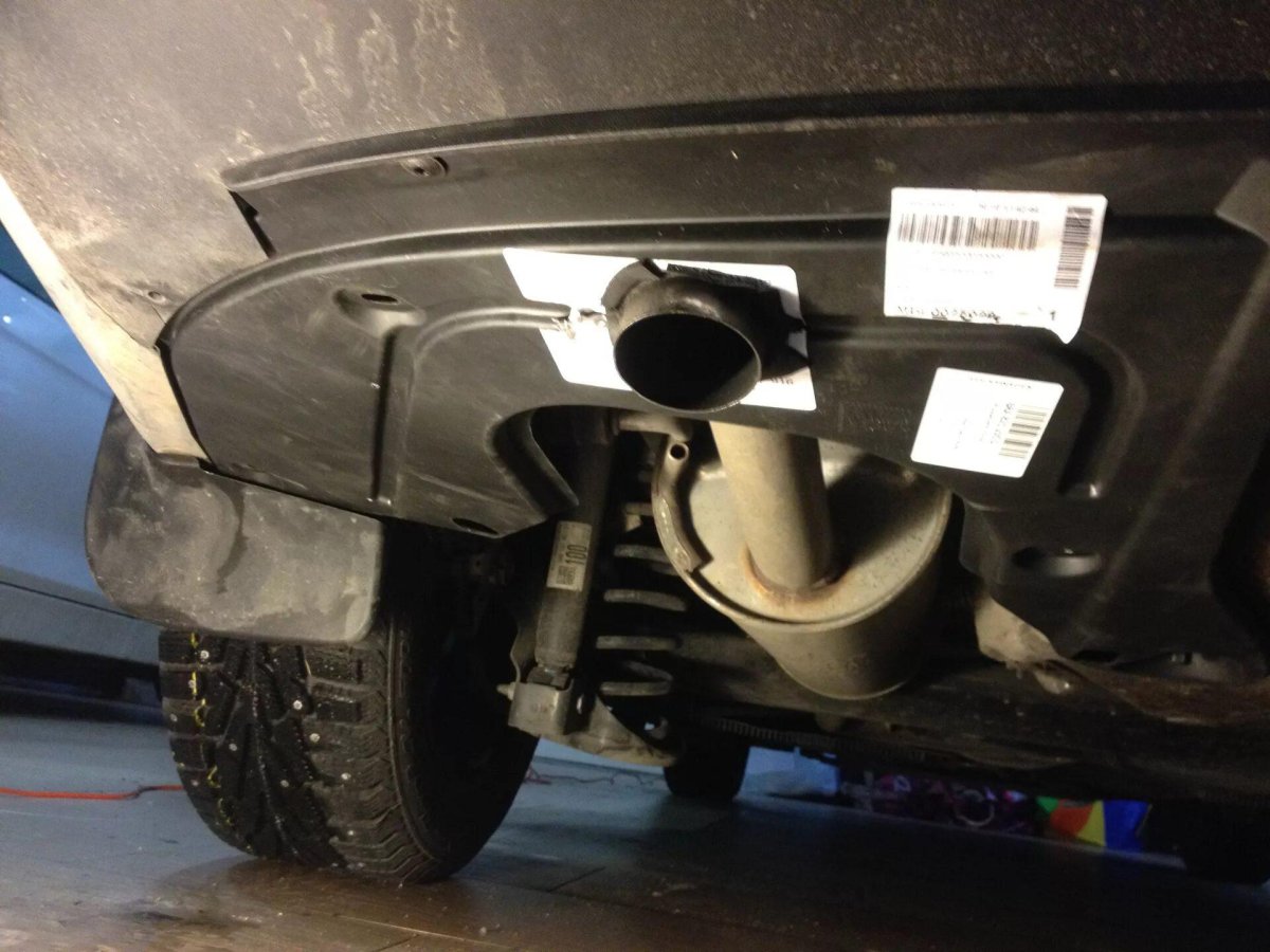 Защита задняя Рапид