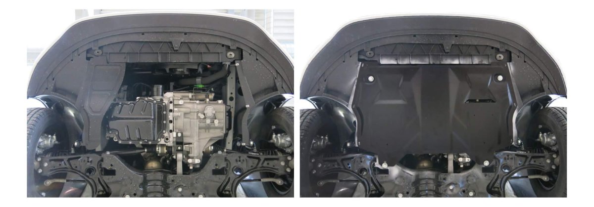 Защита картера двигателя Фольксваген поло седан 2011