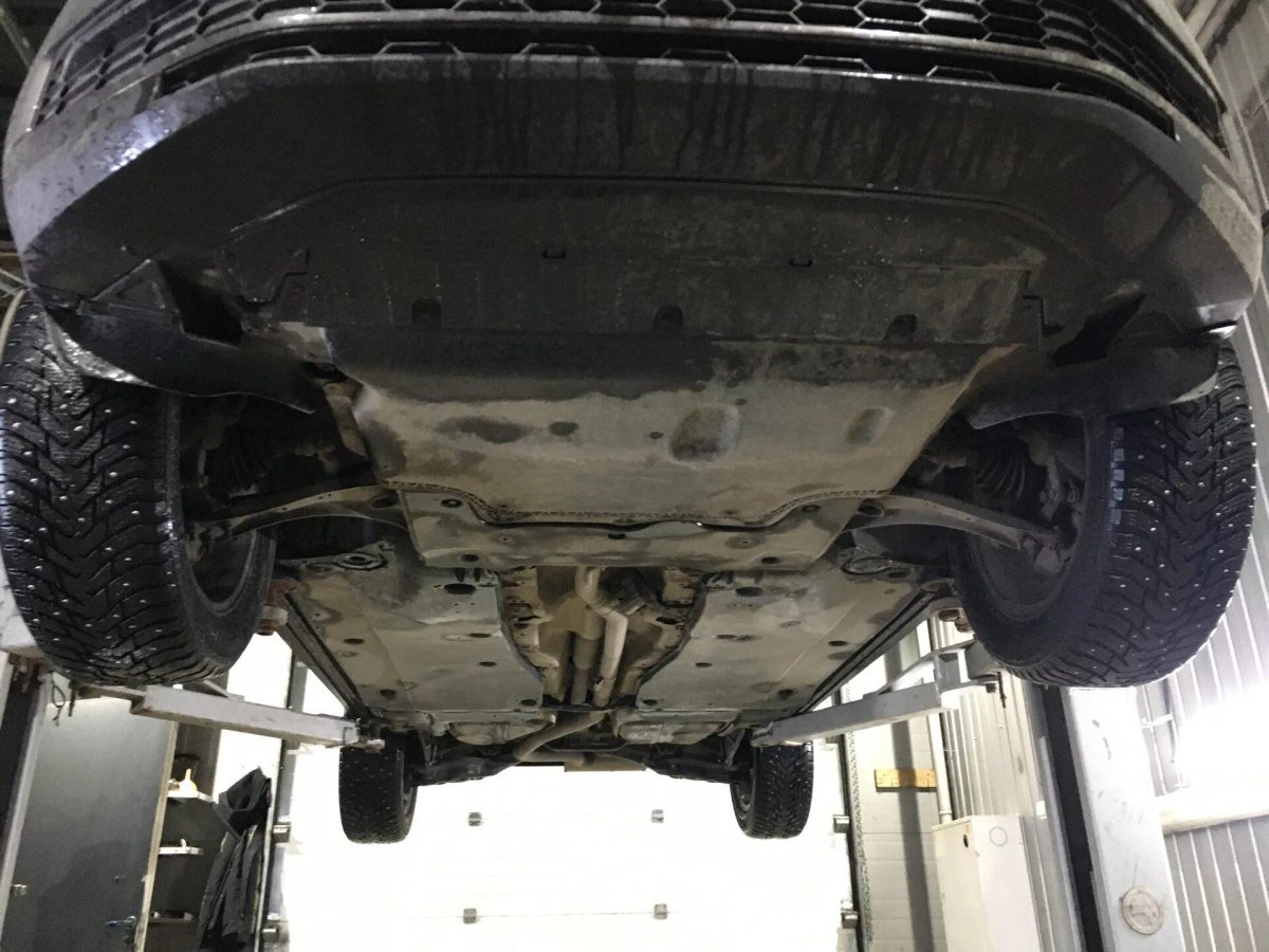 Защита днища Шкода Кодиак 1.4