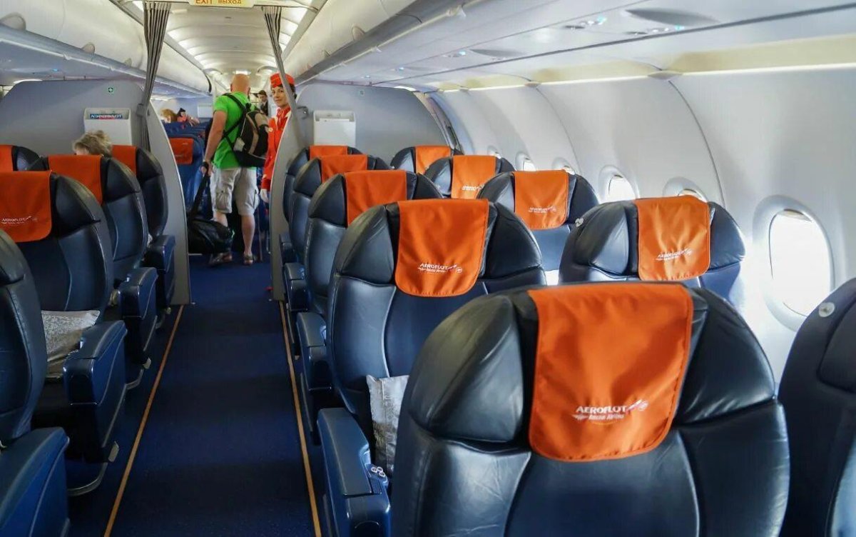 Аэробус а321 Аэрофлот салон