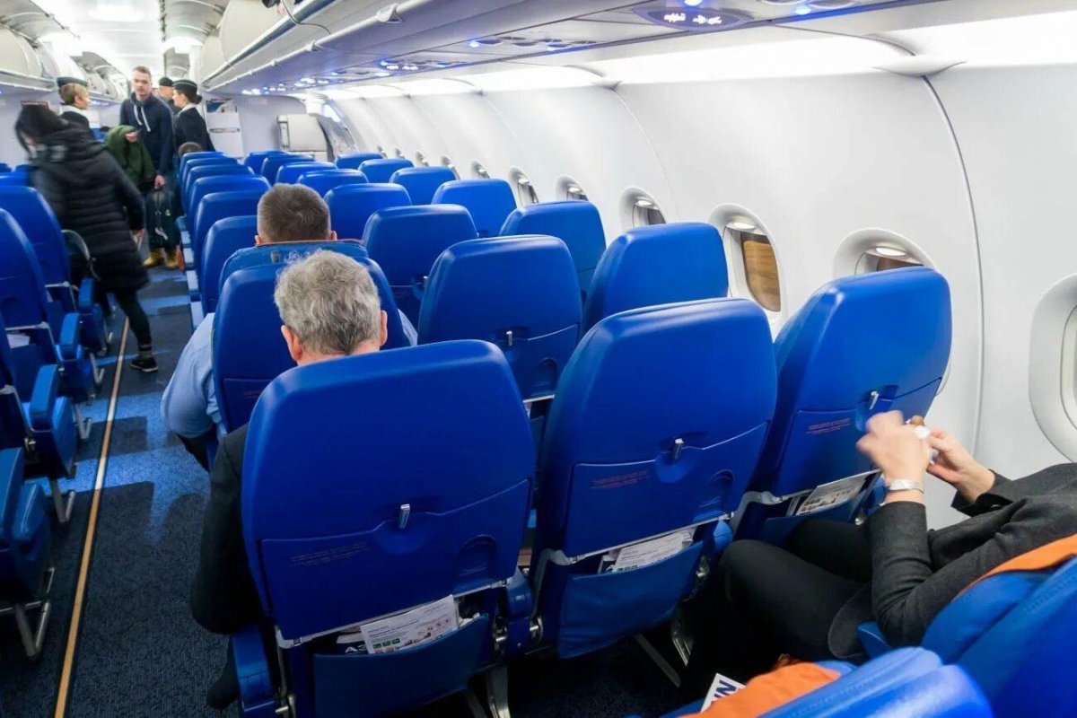 Airbus a321 Аэрофлот салон