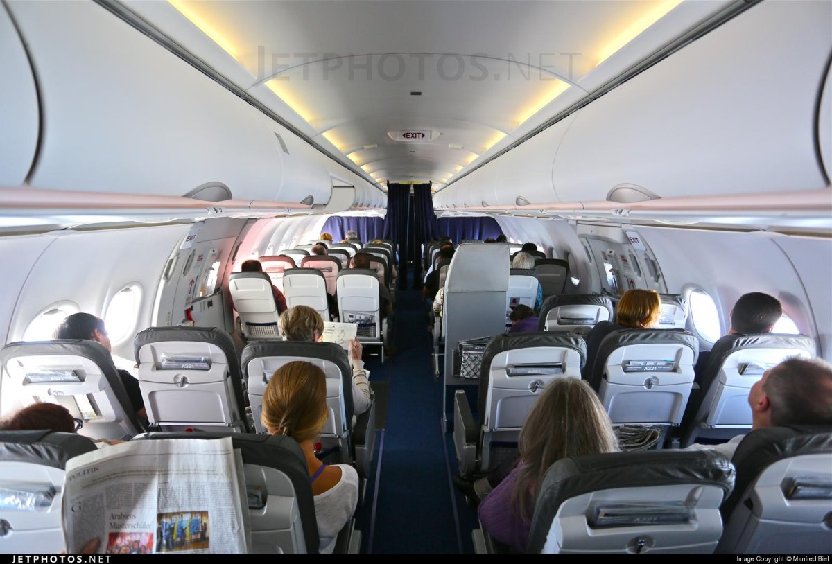 Airbus a321 салон