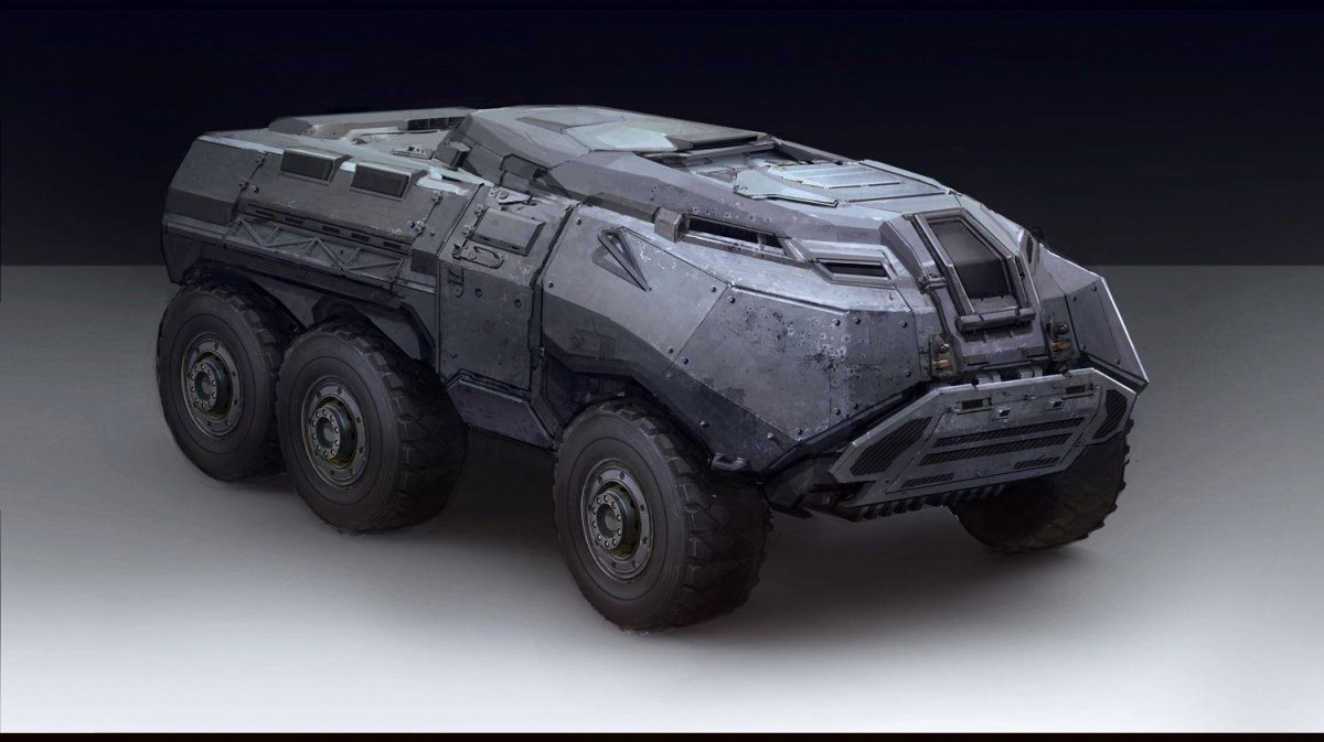 Бронированный КАМАЗ 8/8 концепт