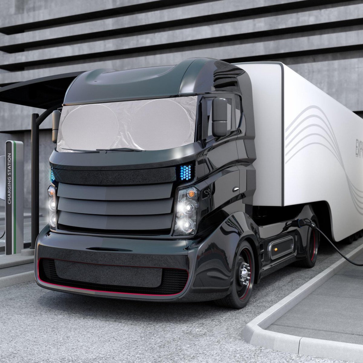 Электрогрузовик Вольво