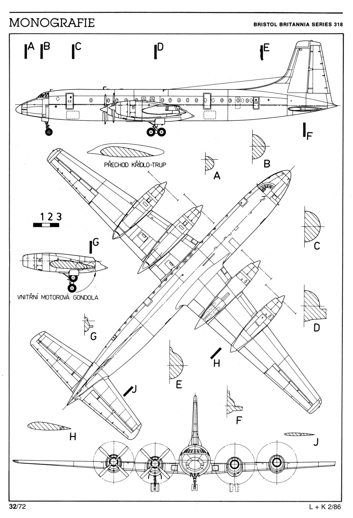 Bristol 163 Buckingham чертежи