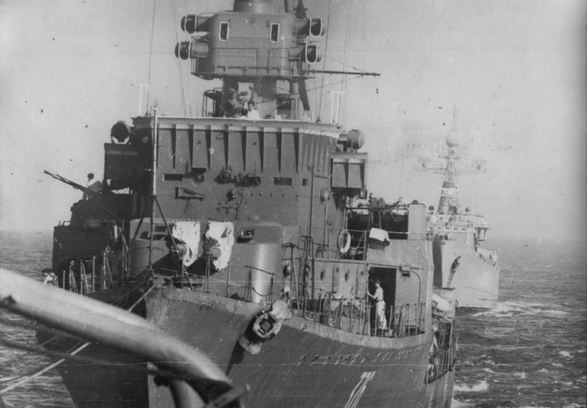 Эсминцы проекта 30-бис оживленный