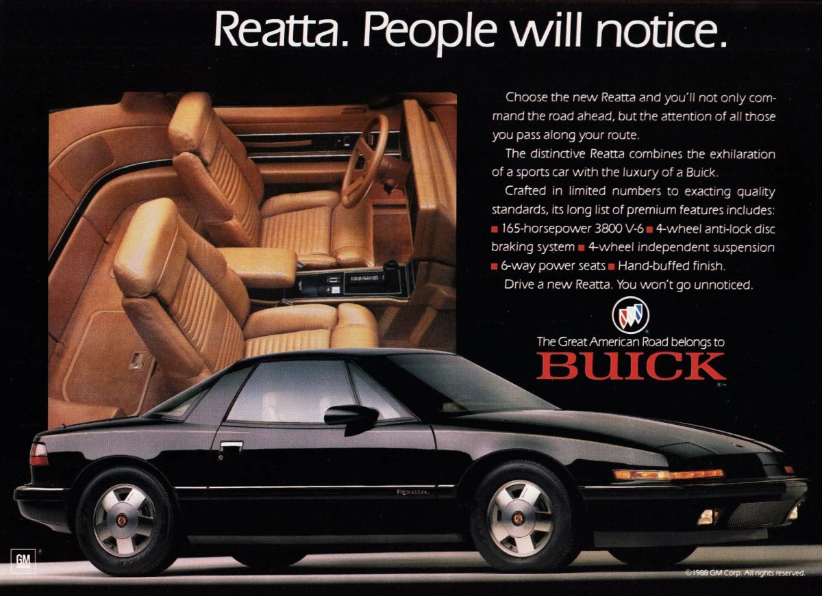 Buick Reatta 1988
