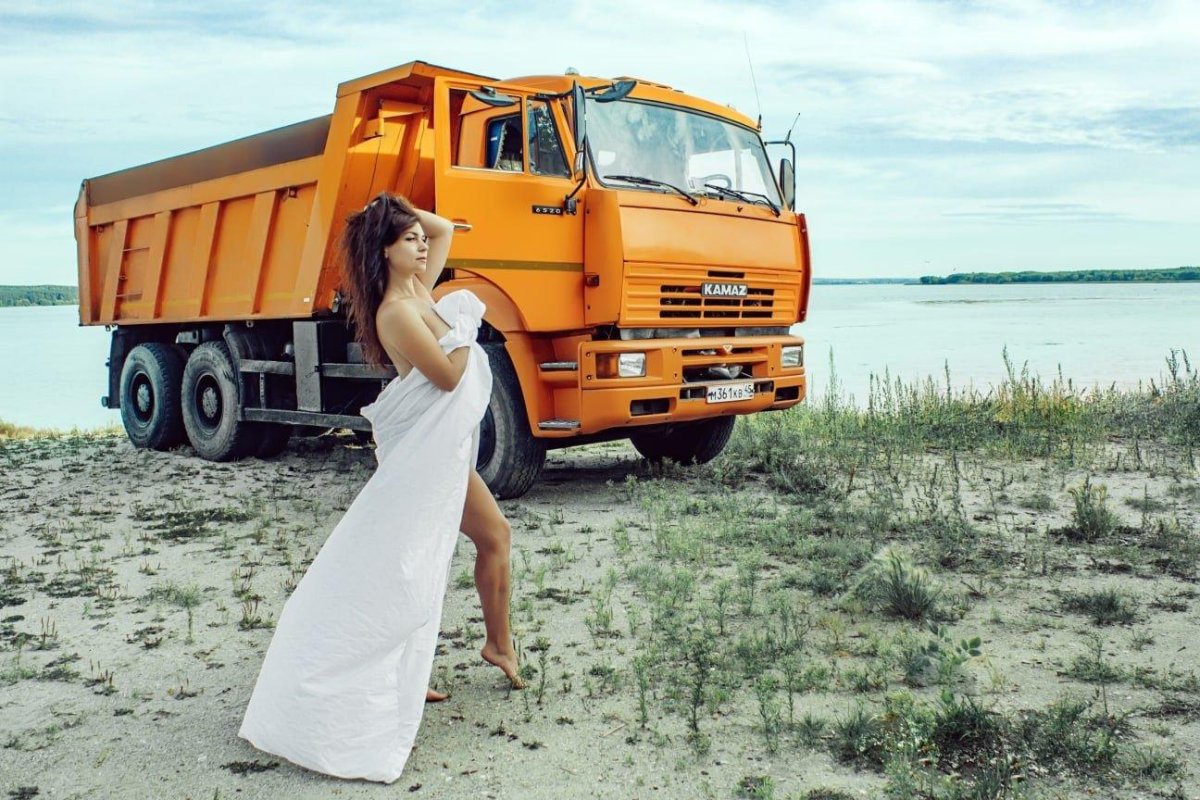 КАМАЗ фотосессия