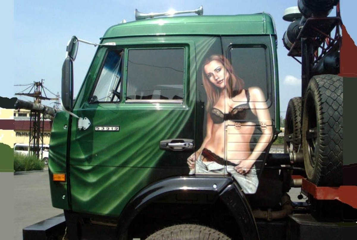 МАЗ Дальнобой в кабине