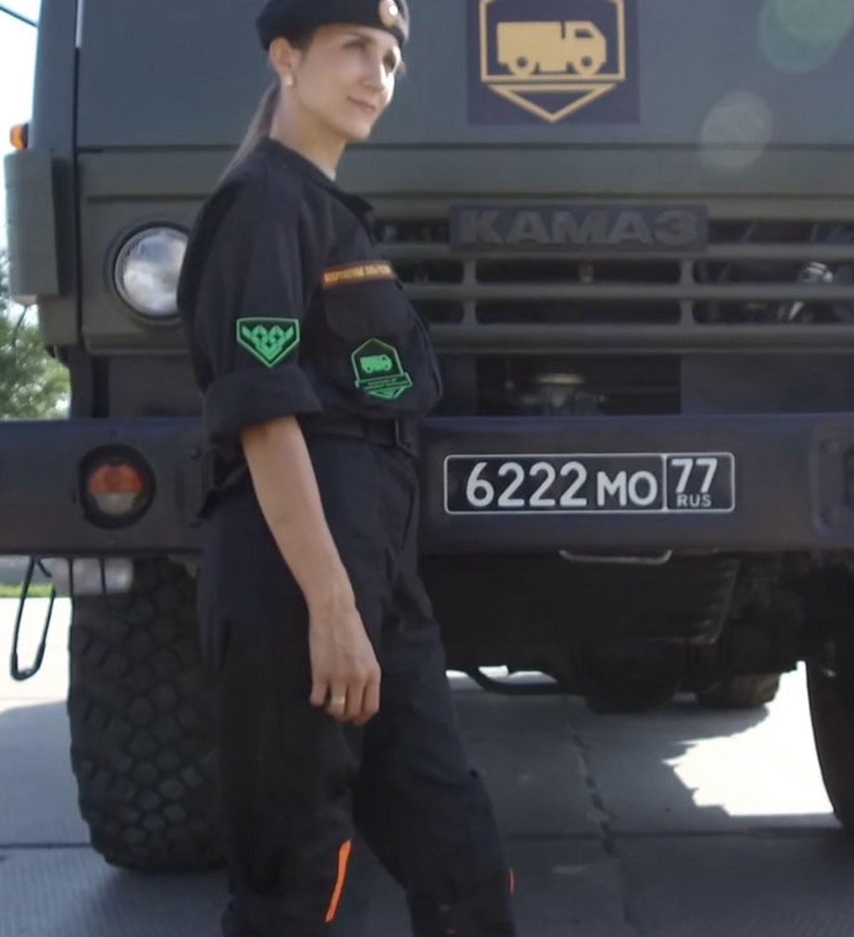 КАМАЗ И девушки фото