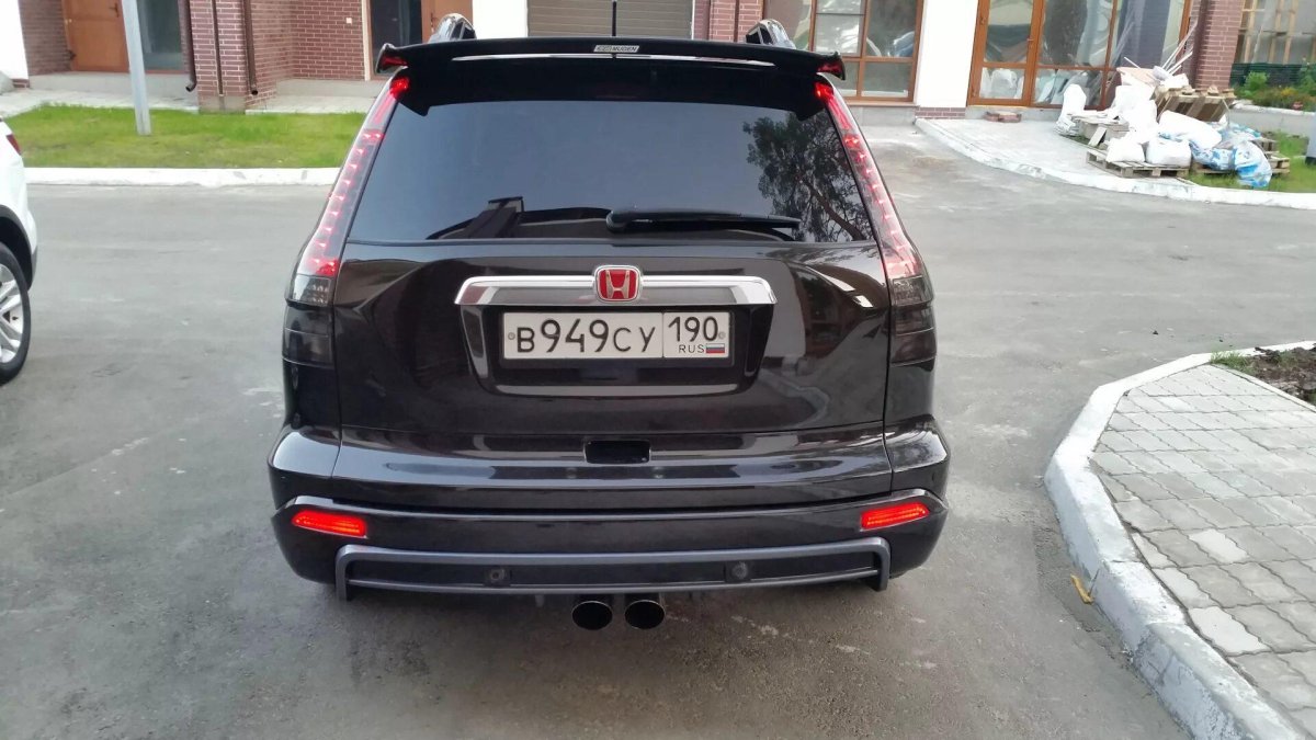 Honda CR-V 3 выхлоп