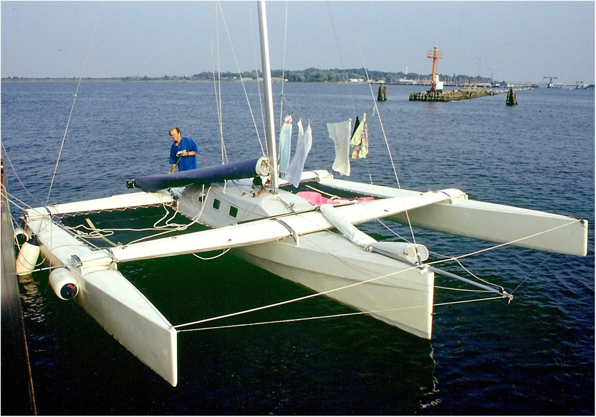 Тримаран парусный Норман кросс