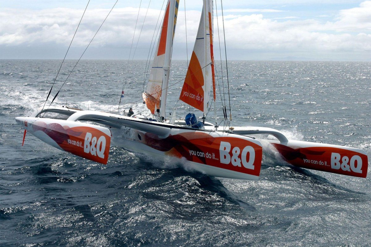 Элен МАКАРТУР тримаран