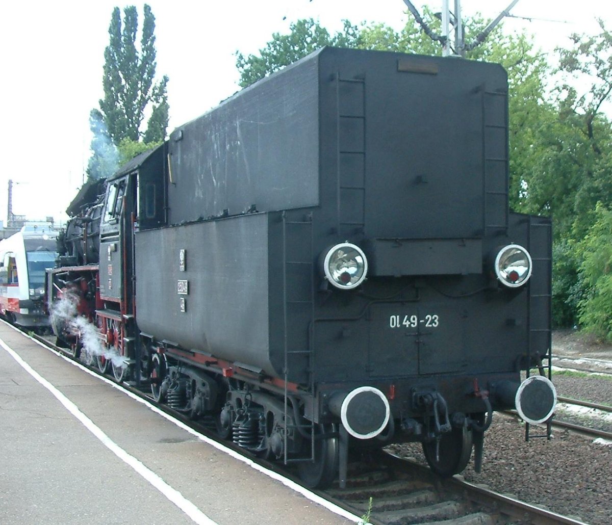 Тендерный паровоз