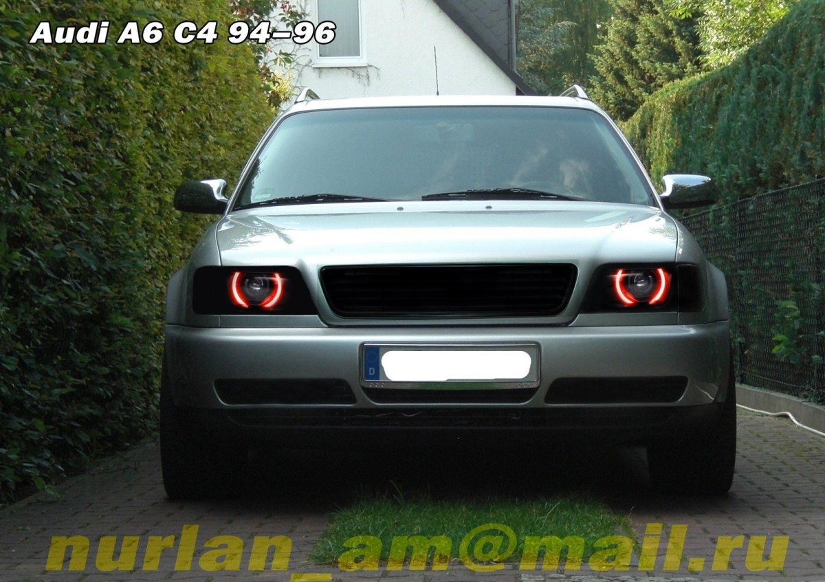 Ауди 100 с4 ангельские глазки