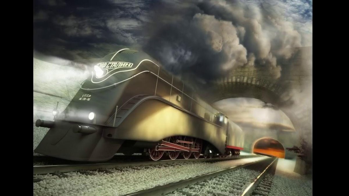 Паровоз Иосиф Сталин