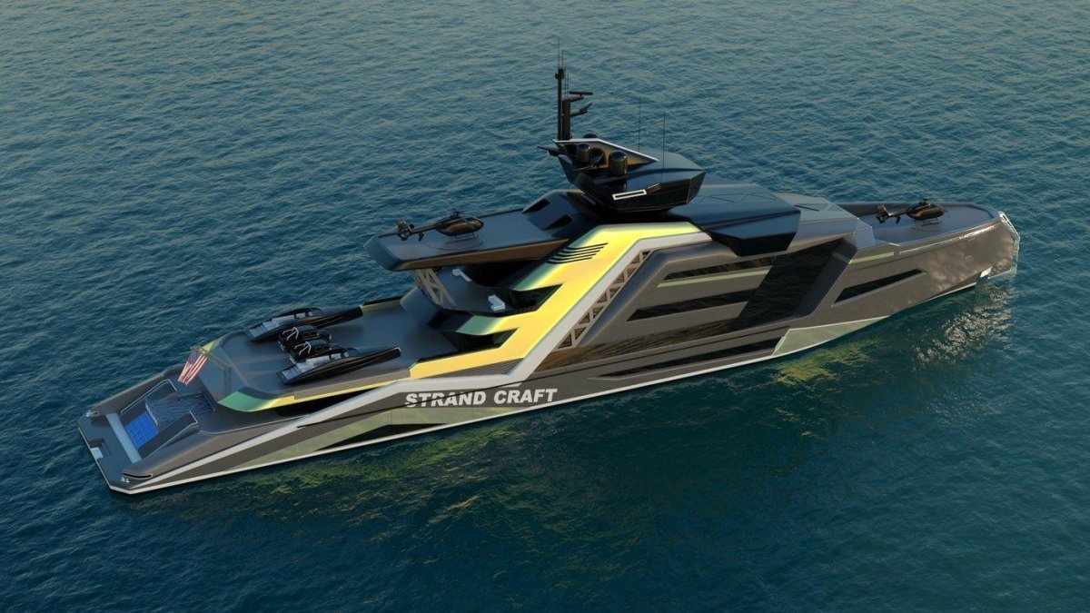 Яхта Strand Craft 122 super Yacht