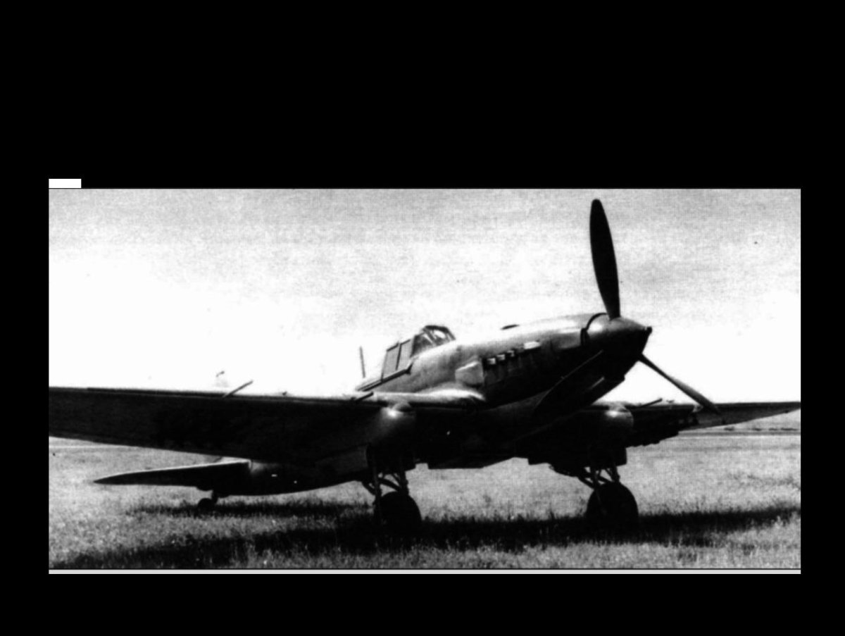 Самолёт ил-2 Штурмовик