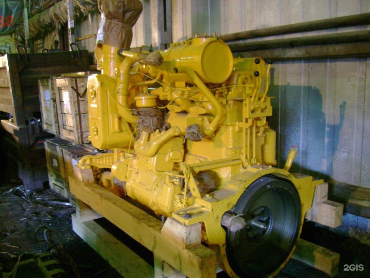 Двигатель бульдозера т-170