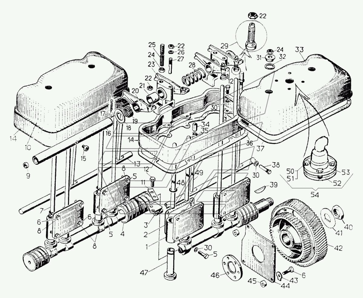 Двигатель б10м