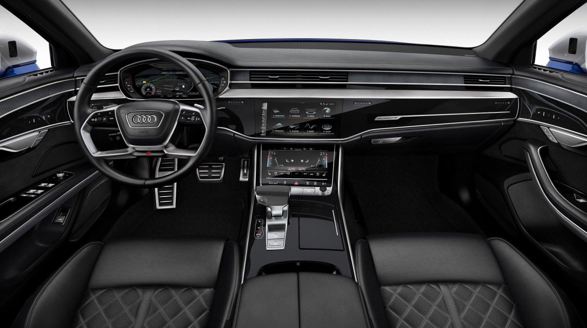 Audi a8 2022 салон