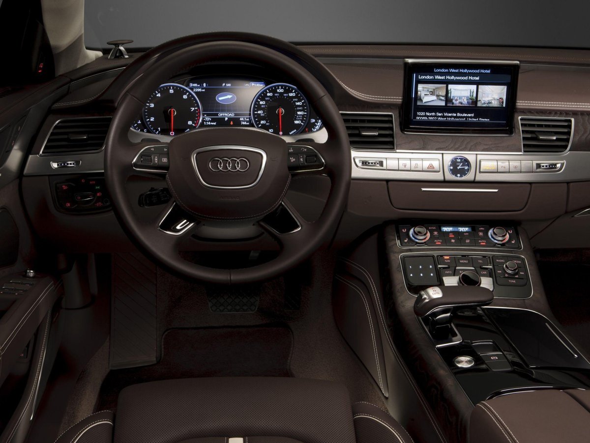 Ауди а8 d4 салон