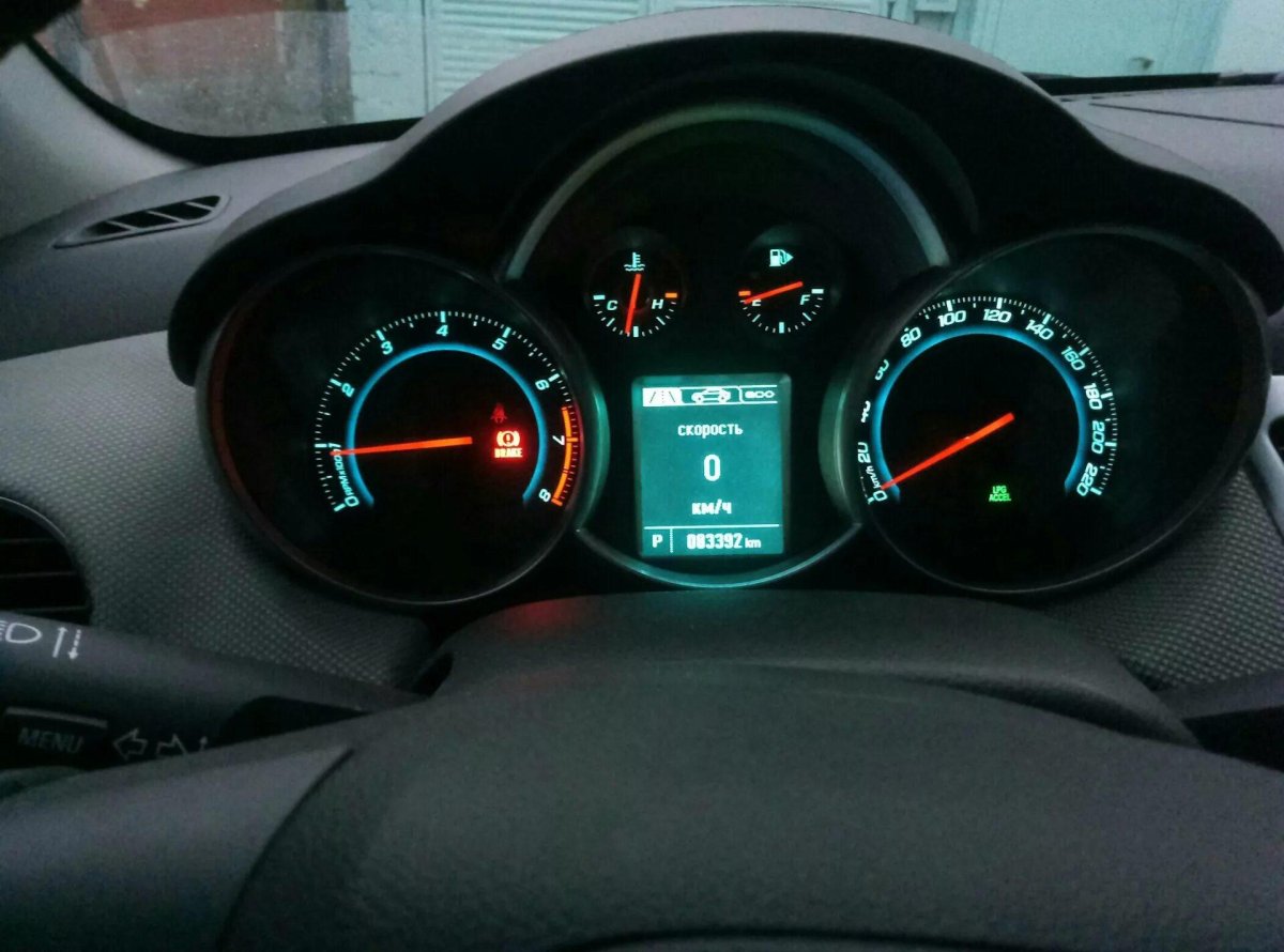 Приборная панель LTZ Cruze