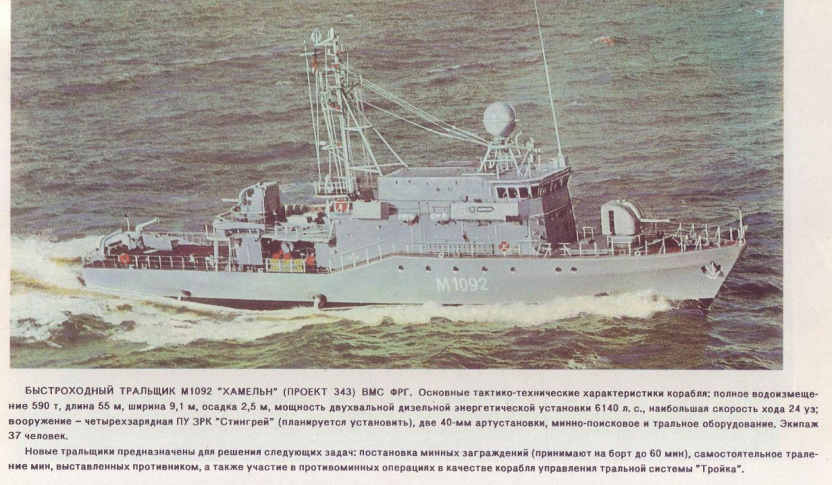 Тральщики ФРГ