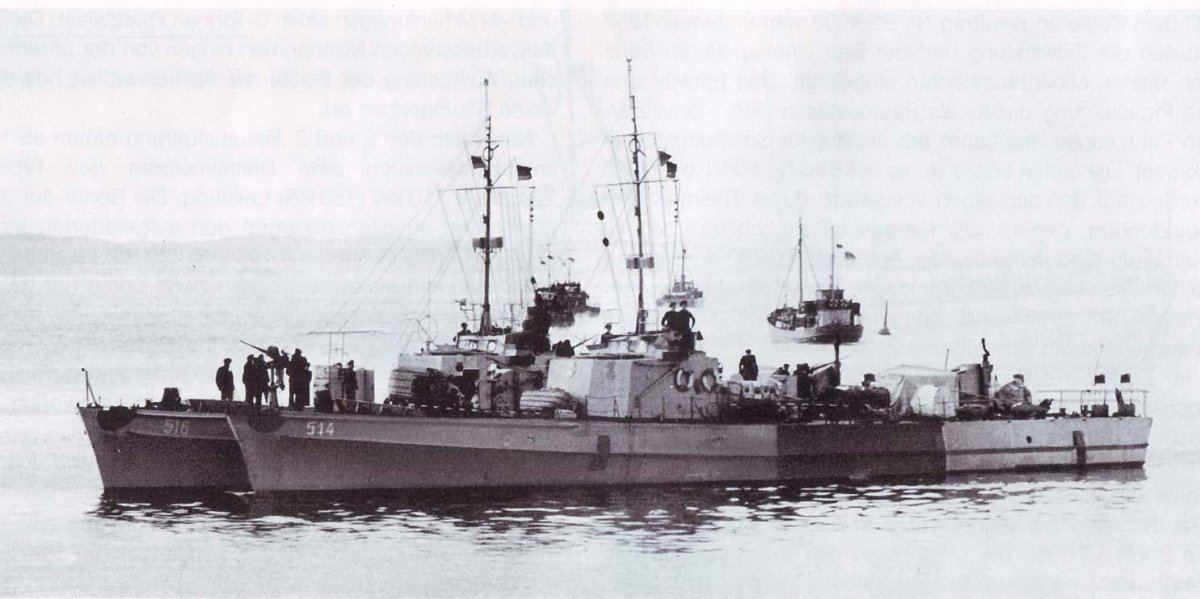 Минные тральщики Кригсмарине