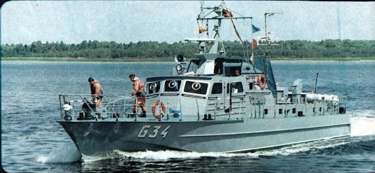 Пограничные катера (Grenzkontrollboote) Тип "GB 23" проекта 1589 "Bremse"