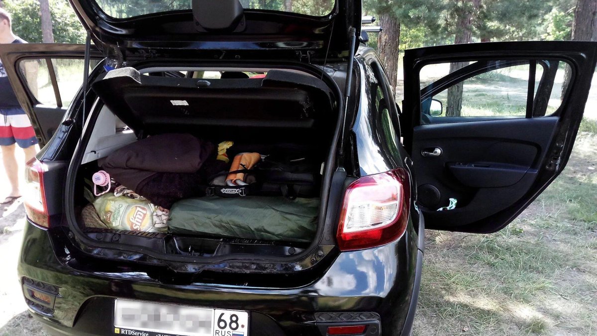 Багажник Сандеро степвей 2